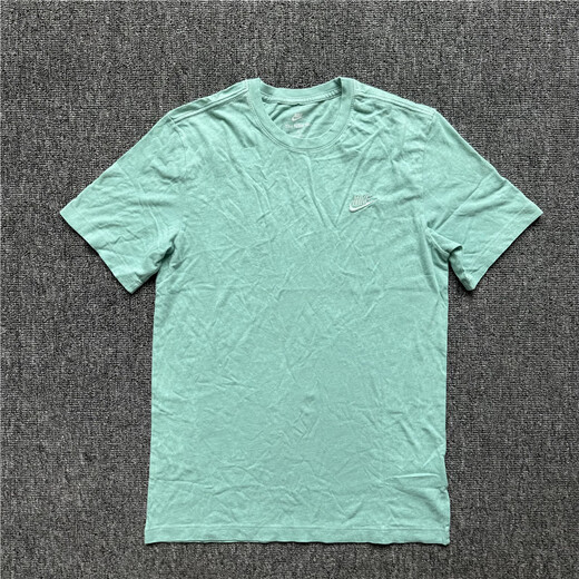 耐克（NIKE）男子夏季运动跑步休闲扎染做旧纯棉短袖T恤 FD1283-410 FD1283-010 M