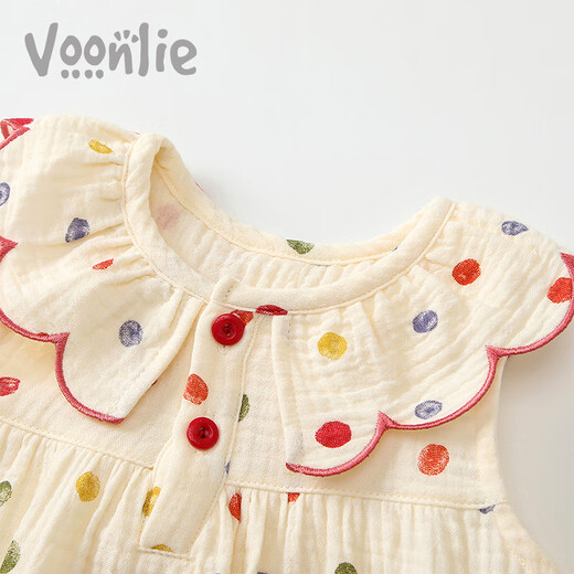 Fanli Girls Robe Summer 2025 Nouvelle robe de princesse pour enfants bébé