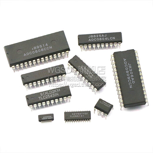 ADC0808CCN 0809CCN 0804LCN 8-bit analog-to-digital converter TLC1543/1549 chip ADC0808CCN 8-bit analog-to-digital converter DIP-28
