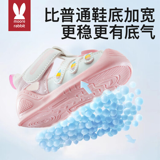 Moertu Kinderschuhe 2025 Sommer neuer weicher Sohle Sneakers Jungen und Frauen stetige Schuhe atmungsaktive Hohlschuhe Anti-Kicking-Schuhe