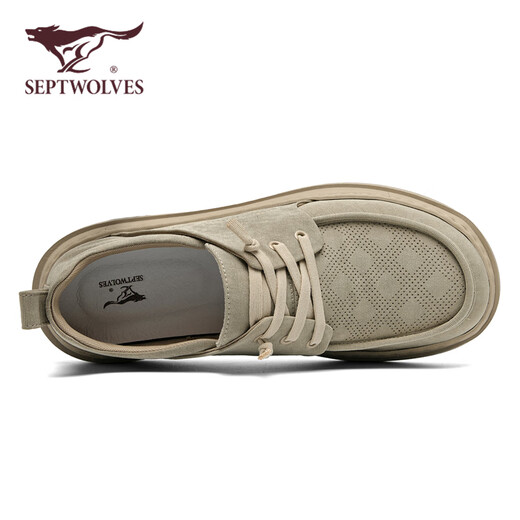 Siete lobos zapatos para hombres verano 2025 nuevos zapatos de lienzo