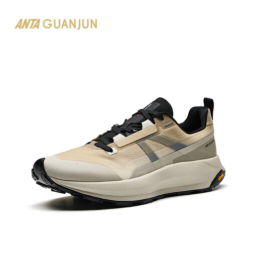ANTA Champion Outdoor Pathfinding Lin Xiaoqi's Same Style丨Sneakers Hiking Shoes Men's and Women's Training Shoes 112526605A Men's Ivory White/Dune Gray/Green Smoke Gray-2 40