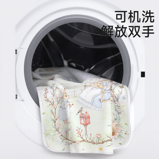 童葵（tongkui）隔尿垫婴儿防水可水洗大尺寸新生儿姨妈垫成人经期婴儿床尿布台垫 【马戏团】A类婴儿面料 50x70cm