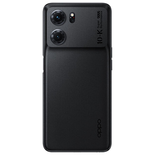 OPPOK10 天玑8000-MAX 金刚石VC液冷散热 120Hz 高帧屏 5G手机 暗夜黑 12GB+256GB 单机+第三方品牌快充+店保一年