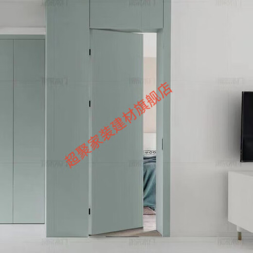 Meikejie door secret door, bathroom storage room, solid wood composite TV background wall, living room room hidden door customization, main picture, please contact customer service for customization
