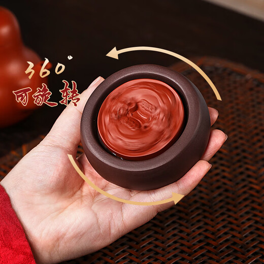 Hidden Pot Tianxia Boutique Purple Clay Tea Pets Can Be Raised Tea Trays Ornaments Tea Sets Accessories Tea Table Ornaments Tea Play Zodiac Ox Turns the Universe Ox Turns the Universe