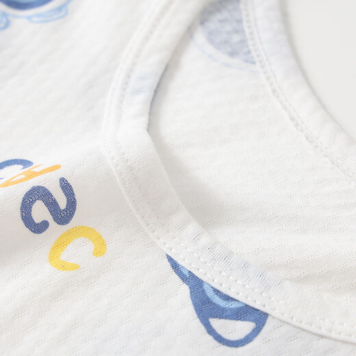 
Red bean boys pure cotton vest children's sleeveless T-shirt in summer thin bottomed sweatshirt can be worn on the outside H5B2009 white 150