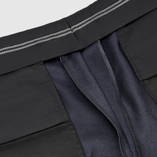 Zhuangji 120-count wool, cashmere and silk men's all-season suit, high-end business formal wear