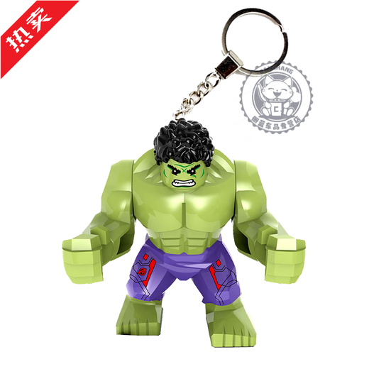 
Lego keychain compatible pendant Batman Iron Man Internet celebrity car schoolbag pendant K-693 anti-venom