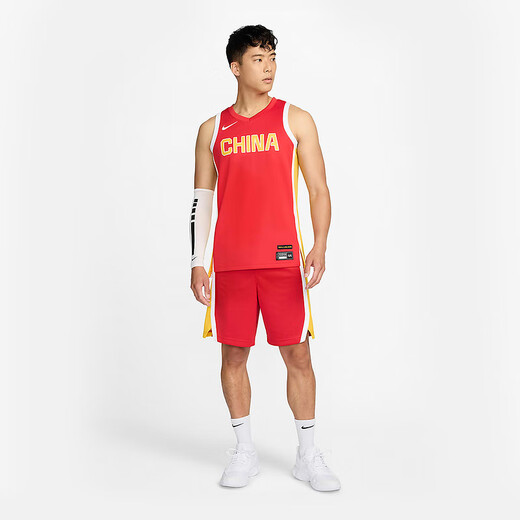 Nike (NIKE) Nike men's quick-dry basketball jersey for summer new Chinese team away special vest FQ0373-637 FQ0373-637 XL
