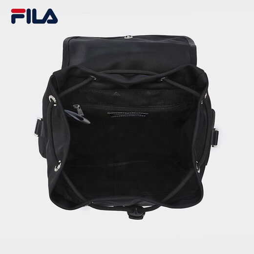 Fila Fila Rucksack Damensasche [Begleitbeutel] Rucksack mehrfacher Antibakterielles Innen -Rucksack großer Kapazitäts -Rucksack, Schwarz - BK XS