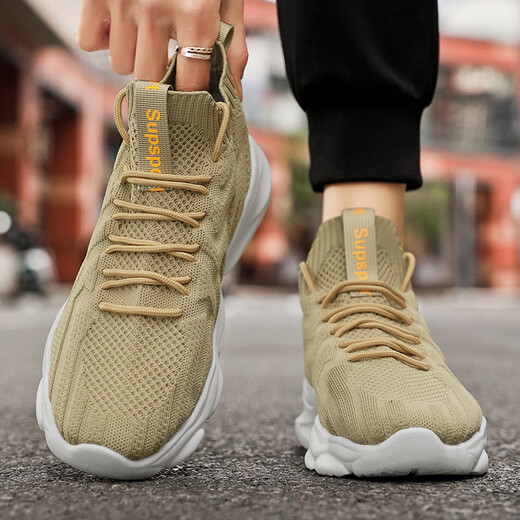 Qiaoke Shoes Мужские ботинки летние новые дышащие тонкие туфли.