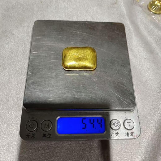 KZD999 pure gold Bengal red gold nugget, high quality, can be burned, melted, does not change color, can be used twice, 100g piece of Lao Fengxiang quality