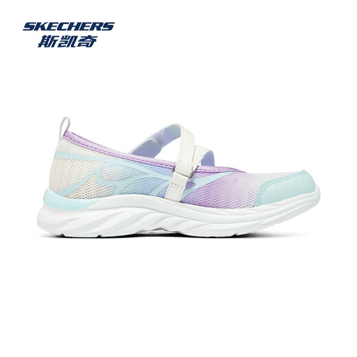 Skechers Girls Mary Jane Sandals 302563L White/Multicolor/WMLT 27.5