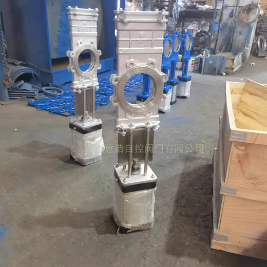 
Hunting pneumatic penetrating plate valve SCZ673H-10C wear-resistant pulp penetrating long plate knife gate valve slurry Wenzhou factory non-original price reserved deposit