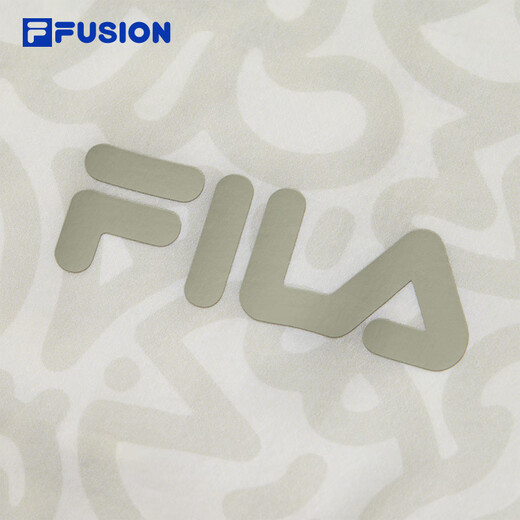 
FILA FUSION Fashion Couple Woven Jacket 2025 Autumn New Sunscreen Cool Hooded Top Cloud White-WT XS 160/84A/XS