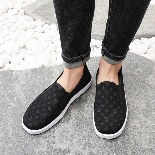 [Big Brand Print] Neuer alter Peking -Stoffschuhe Leichte weiche Sohle komfortable und modische vielseitige atmungsaktiv