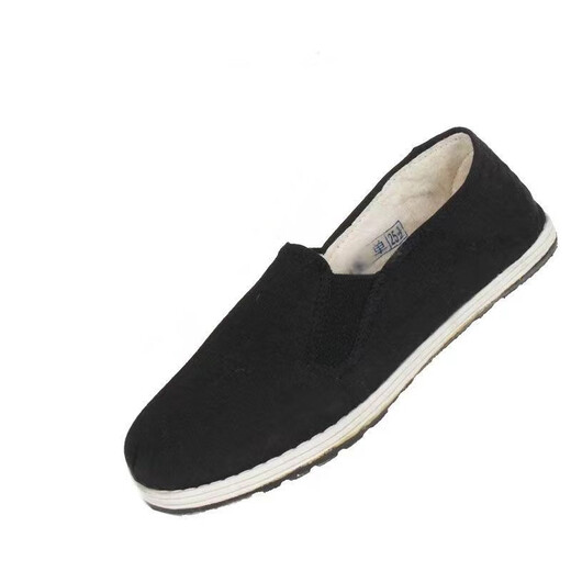 
3520 manufacturers supply 3520 cloth shoes old Beijing cloth shoes elastic lazy shoes labor protection work shoes thousand-layer sole cloth shoes black 40