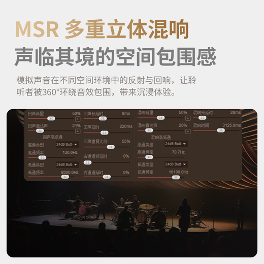 麦乐迪DSP9800卡拉ok混响器 数字音频前级效果器 家庭影院防啸叫调音台处理器双屏显防啸叫话筒混响器 DSP9900旗舰版效果器(含线）
