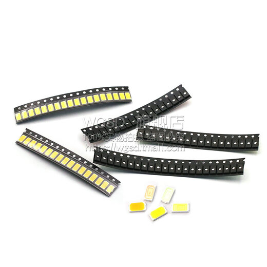 Dafurui LED SMD lamp beads 0.2W 0.5W cold white red light positive white light warm blue emerald green yellow highlight meter 5730 pink light 0.5W150MA 3.3-3.6V (30 pcs