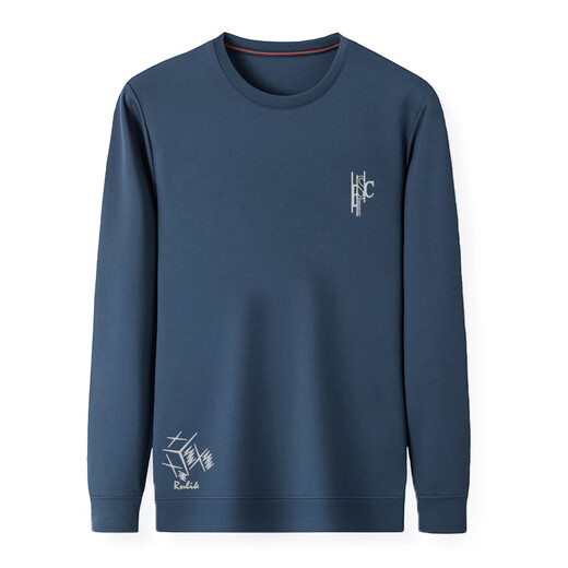 
Falai Armani long-sleeved T-shirt for men's spring and autumn new pure cotton round neck sweater thin casual base shirt trend 1105 Black M 165 Recommended 95-120Jin [Jin equals 0.5 kg]