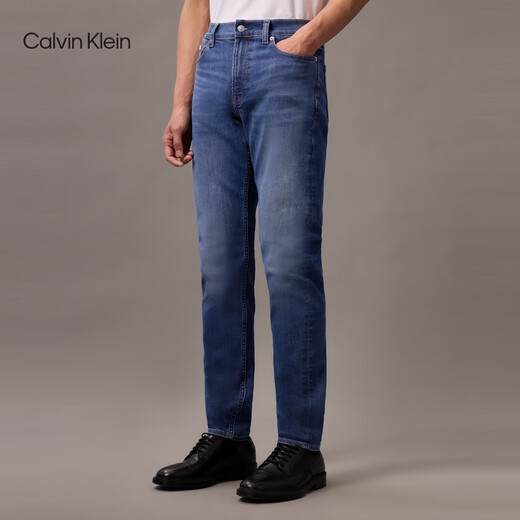 Calvin Kleinjeans [Cool] 25 Frühlings- und Sommer Neue Herren CK Casual Pendler Wedge Tapered Jeans 4RAB701