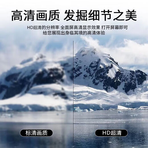 4K 王牌 新款55英寸超高清电视机 家用智能网络WiFi智能语音平板防爆客厅卧室酒店监控护眼显示器 55LED高清护眼电视版(长宽98*56厘米)