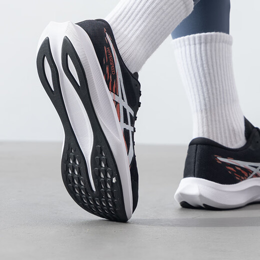 Chaussures féminines Asics Chaussures de course, Nouveau Summer Hyper Speed 4 Outdoor Mesh Mesh Breathable Professional Sports Running Shoes 1012B677 / Sports Examination Training Recommandation Pictures and Show Ret 10 40.5