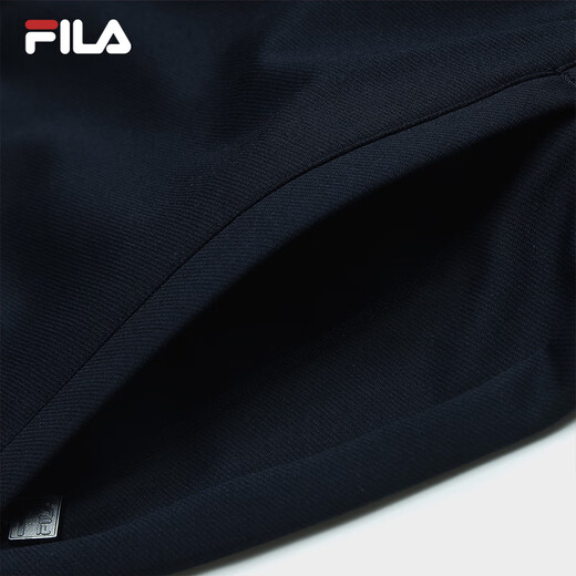 FILA 斐乐官方男士针织长裤2025夏季新款基础运动裤子 传奇蓝-NV M 170/80A/M