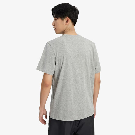 耐克(NIKE)男短袖T恤 纯棉 运动休闲 经典简约AR5005-063调暗灰L