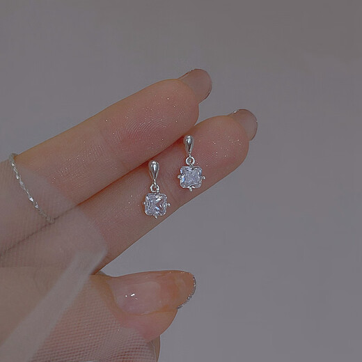 Sangma high-end gift box hair accessories hairpin set hairpin silver needle earrings earrings birthday gift Teacher's Day gift practical