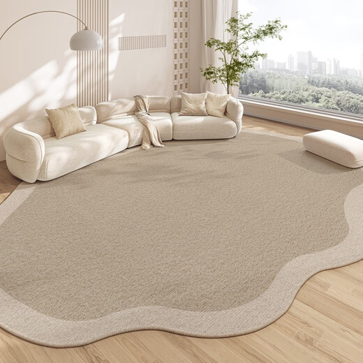 Alfombra Luz de sala de estar Luxury 2024 Nueva alfombra de sofá irregular ESPECIAL PRINTA IMPRESIÓN DEL PADRA INFERIOR Xinging-13658 200*340cm Prueba de nuevo tamaño