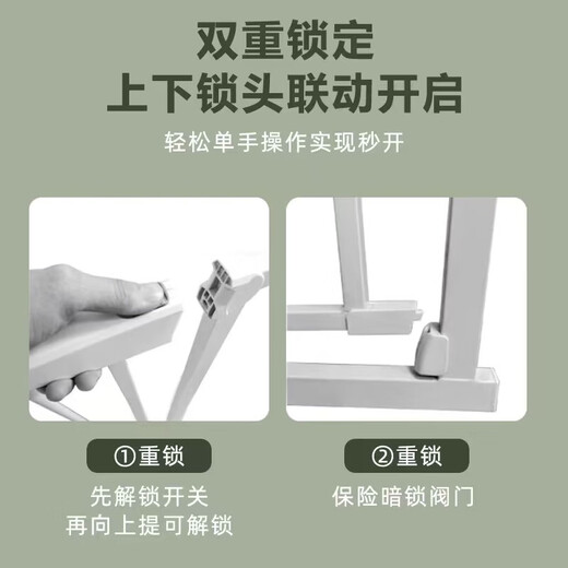楼梯防护栏儿童安全门围栏宝宝挡门口厨房婴儿拦门护栏宠物栅栏 适合宽度67-74cm 免打孔 升级款