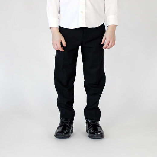 Deer Stags Boys' Sharp Oxford Shoes, Black, 2.5 Kids Black 2.5 Kids