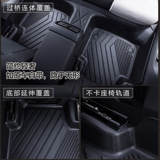 Especialmente utilizado para Dongfeng Honda Civic 06-1416-21 Décimo Generación 22-25 11th Generation TPE CAR PIE PISTA OCTHA GENERACIÓN CIVIC 06-11 TPE TPE PADS COMPLETOS