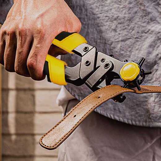 Deli punching pliers, belt punch, belt punch, punching tool, 9 inches DL1919