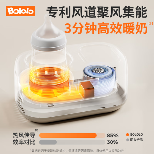 波咯咯温奶器摇奶器一体二合一婴儿无水暖奶器奶瓶热奶器自动冲奶机 无水暖奶/摇奶/保温/解冻四合一