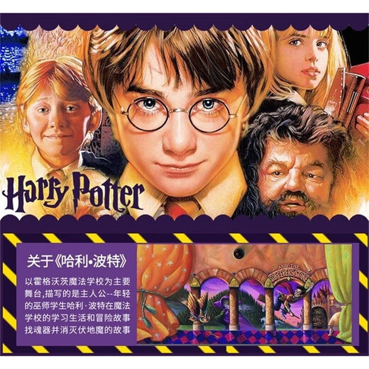哈利波特英文原版 Harry Potter 7册套装（J.K罗琳 bloomsbury）赠电子图书馆体验卡 课外必读书目推荐教材 寒暑假假期读物 蓝思值880-1030L  小学教辅