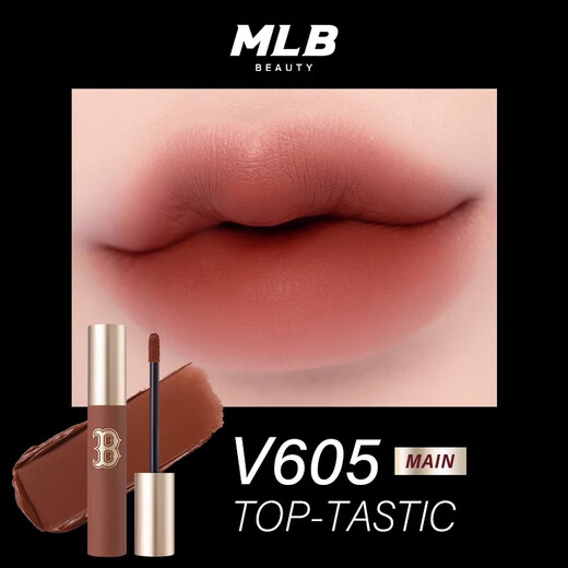 MLB Gilded Powder Limited Gift Box New and Old Flower Cushion #1C Fair Skin Color Thousand Gold Powder NY Bucket Bag Lip Cream Black Hair Hoop