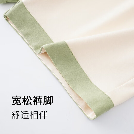
Cat man pajama pants for women pure cotton five-quarter pants summer shorts loose plus size home pants can be worn with thin solid color home pants 6231 L [recommended 100-120 Jin [Jin equals 0.5 kg]]