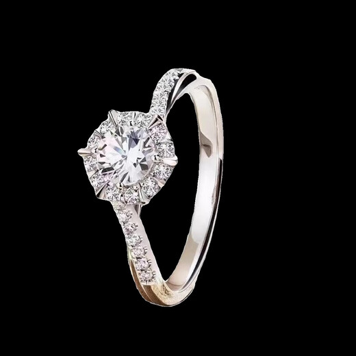 MZMZ Platinum Couple Ring PT950 Platinum Pair of Rings Wedding Diamond Ring Valentine's Day Birthday Gift for Girlfriend and Wife Light Luxury Style - Live Pair of Rings Local Warehouse/Next Day Delivery