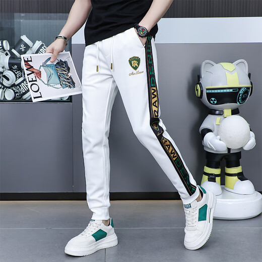 Pantalon occasionnel de la version Qio cool pour le printemps, automne et hiver de l'hiver.