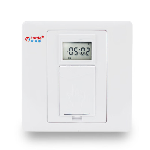 Ni Zhier Customized Timer Switch 86 Panel intelligente elektronische Zeitsteuerungsschalter UV Billboard Intelligente selbstbetriebene Jinzede 724 (negative Eingabe muss eingegeben werden)