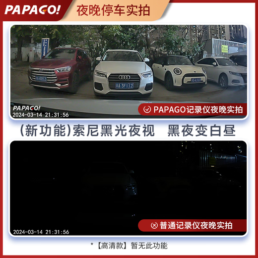 
PAPAGO! Porsche Macan Cayenne Paramela 718/911 hidden special driving recorder new model without wiring