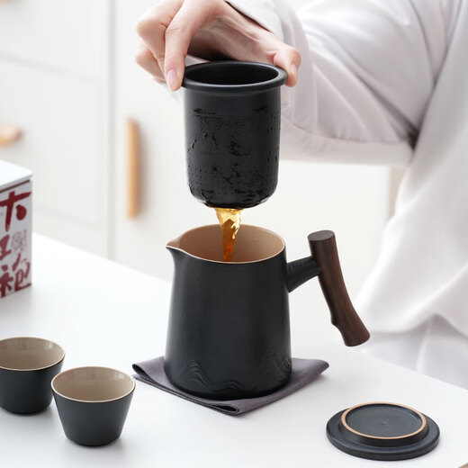 Tea edge tea set travel tea set quick cup portable outdoor tea set kung fu tea set ceramic tea cup gift