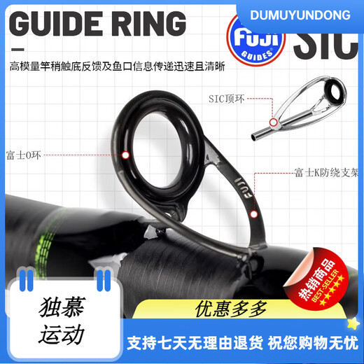 虫王兵临路亚竿超远投泛用黑坑直柄枪柄超轻鲈鱼鳜鱼翘嘴钓鱼竿 -临-WKC682-MH 2.04m