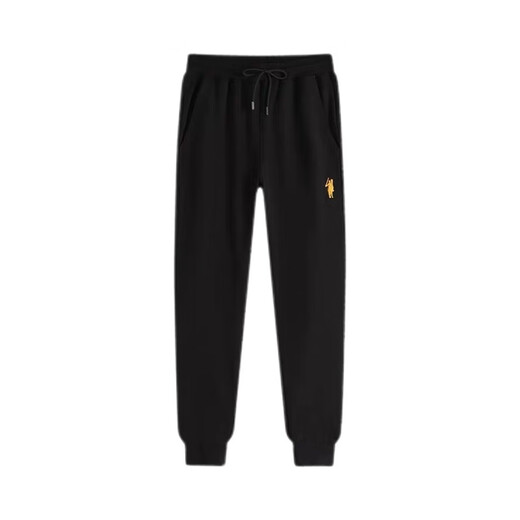 POLO SPORT American Ralph Lauren spring and autumn casual versatile pants loose leg drawstring sweatpants simple sports pants men's pants black M