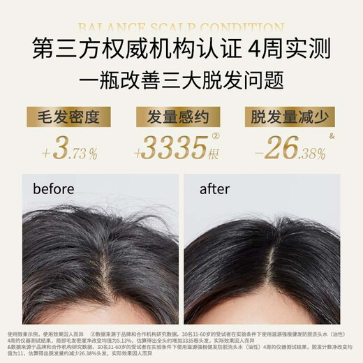 Ziyuan Ginger Anti-Loss Shampooing Orchidaceae Leaf Haiding Hair Strong Shampooing Men and Women