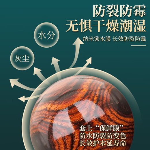 LUOLANMEI Huanghuali Special Maintenance Oil Wenwan Wooden Bracelet Wax Maintenance Oil Anti-Crack Coloring Slurry Solid Tray Furniture Special Oil Huanghuali No Specifications