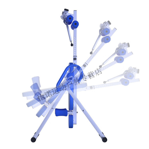 CLCEY倒立机倒立神器家用瑜伽运动健身器材倒吊辅助拉伸倒挂器倒立凳 蓝白色 基础款 配安全带